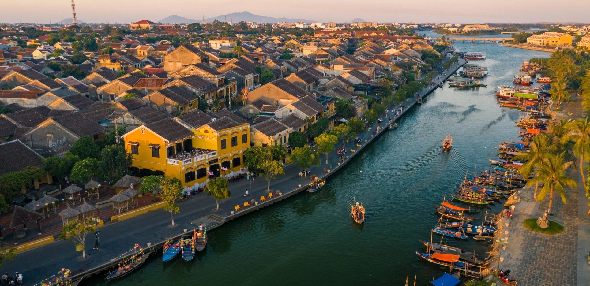 Hoi An río Thu Bon