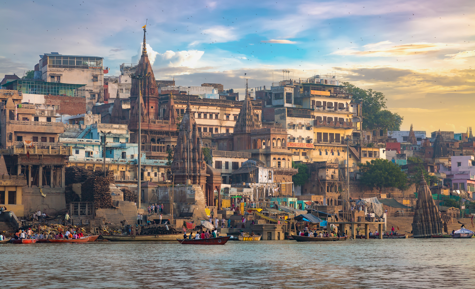 Ghats de Varanasi Ganga Aarti
